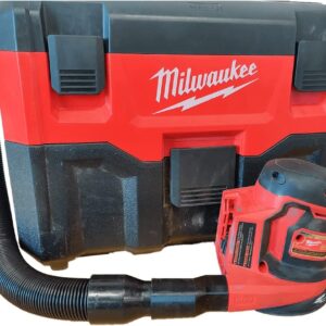 Milwaukee M18 Sander to Wet/Dry Vacuum Adaptor – Cordless Dust Control