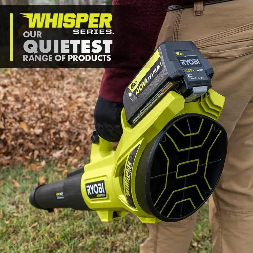 RYOBI 40V HP Whisper Leaf Blower: Power Meets Silence! 6 RYOBI 40V HP Whisper Leaf Blower: Power Meets Silence! - Image 6