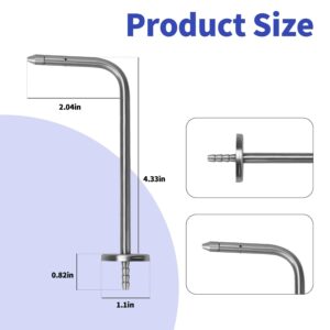 HVAC Digital Manometer Probe Kit | Fieldpiece & Klein Tools Compatible Pitot Static Tube