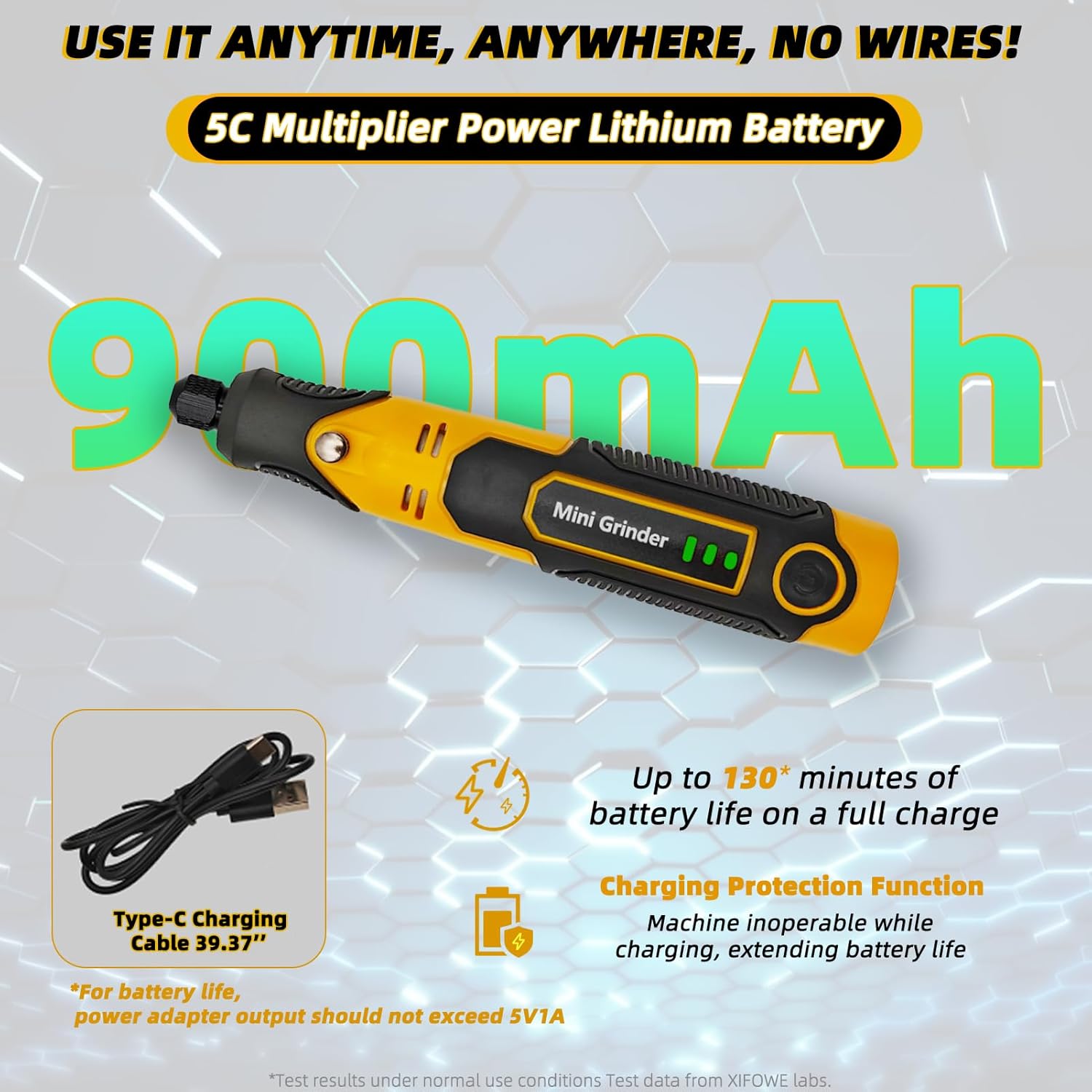 Cordless 3D Resin Drill Kit: 57 Attachments for Sanding, Polishing, and Model Finishing 4 Cordless 3D Resin Drill Kit: 57 Attachments for Sanding, Polishing, and Model Finishing - Image 4