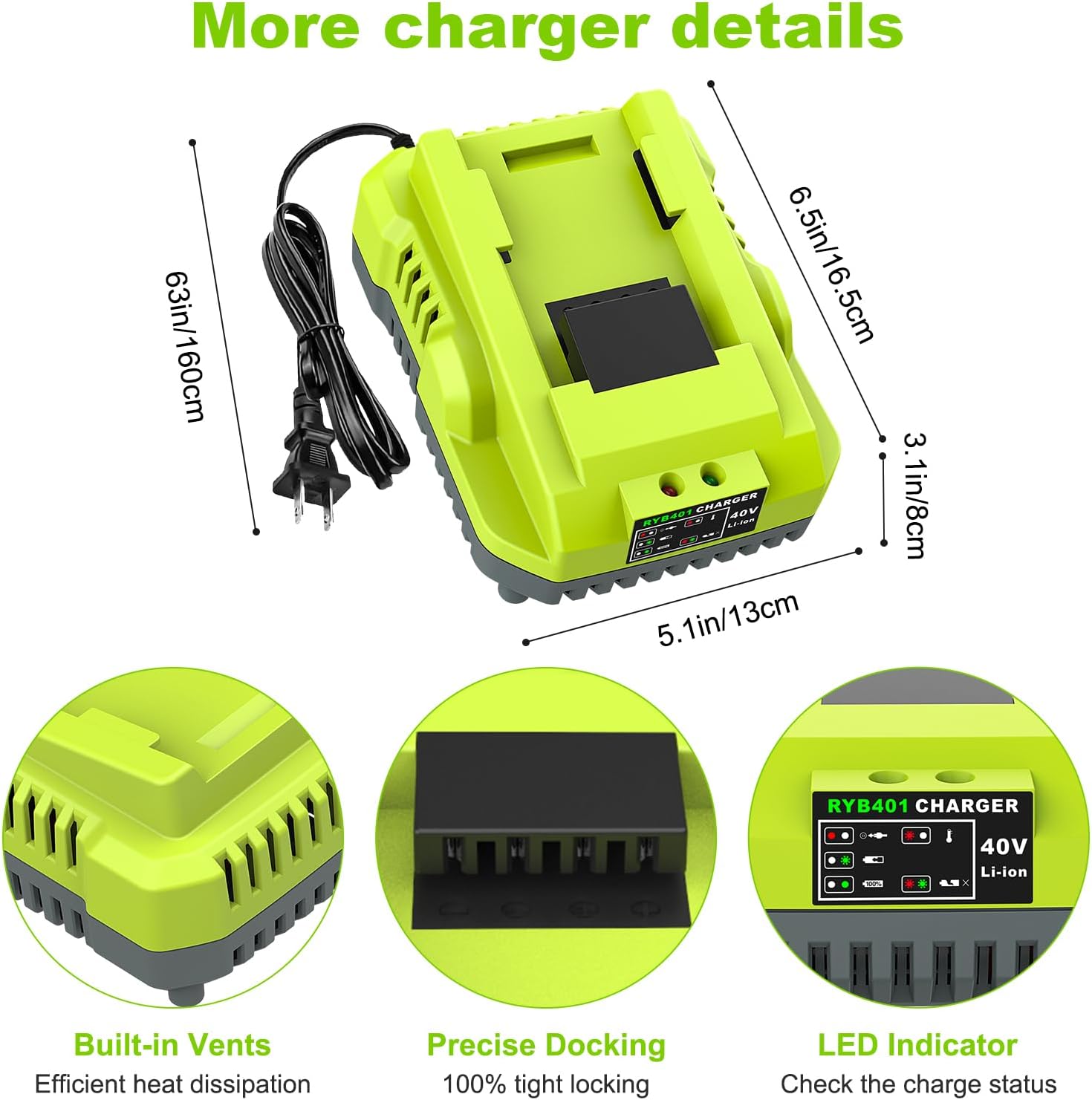 Amityke OP401 Charger Review: Power Up Your Ryobi 40V Batteries 5 Amityke OP401 Charger Review: Power Up Your Ryobi 40V Batteries - Image 5