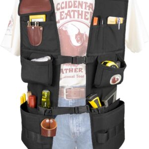 Occidental Leather OxyPro Work Vest - 28 Pockets & Tool Holders - One Size Fits Most - Made in USA