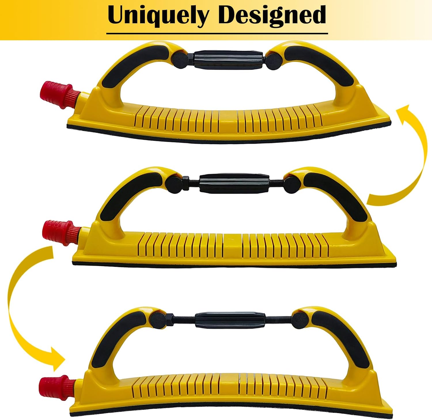 Premium Dust-Free Longboard Sanding Block for Auto & Wood - Adjustable, Flexible, Hook & Loop 5 Premium Dust-Free Longboard Sanding Block for Auto & Wood - Adjustable, Flexible, Hook & Loop - Image 5