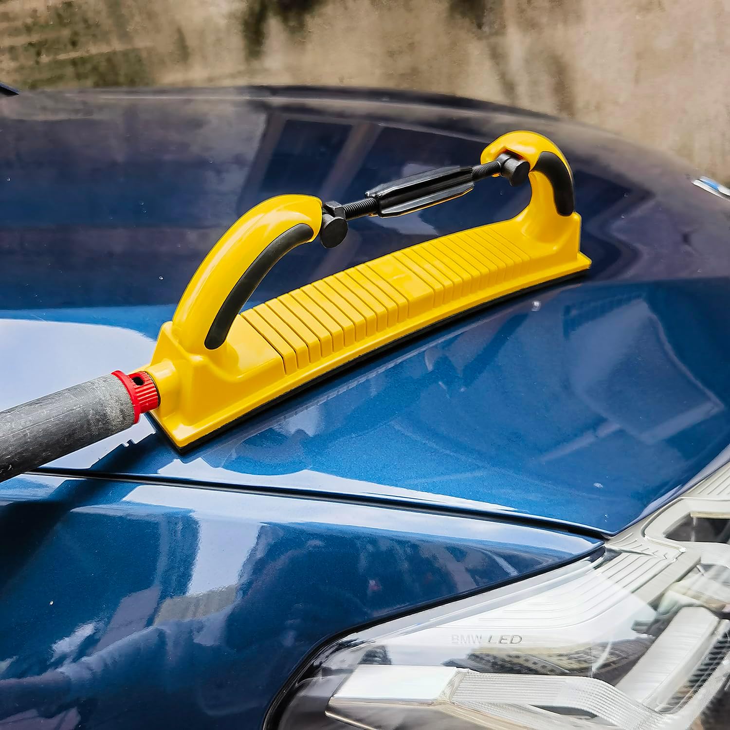 Premium Dust-Free Longboard Sanding Block for Auto & Wood - Adjustable, Flexible, Hook & Loop 7 Premium Dust-Free Longboard Sanding Block for Auto & Wood - Adjustable, Flexible, Hook & Loop - Image 7