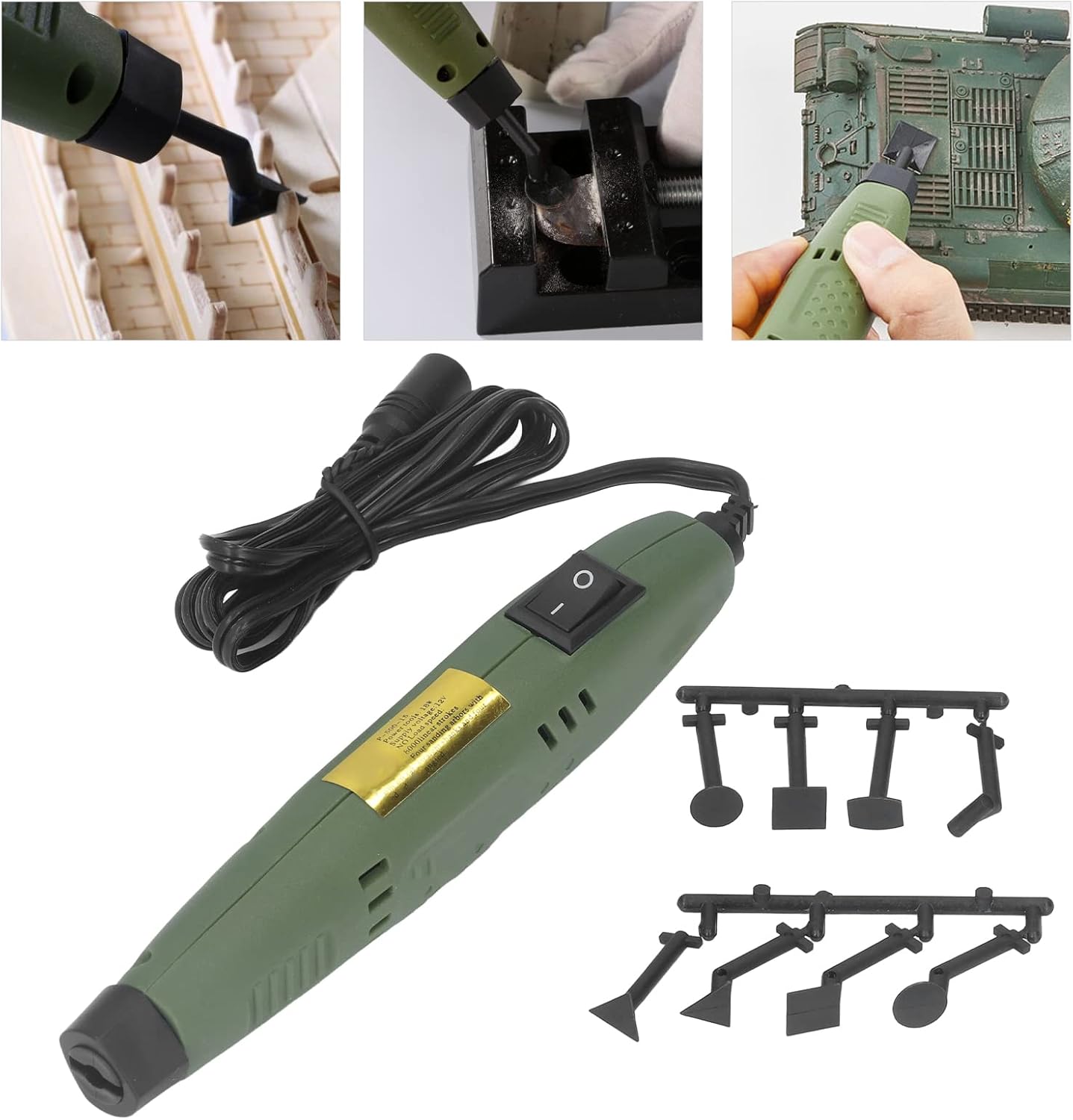 8000rpm Mini Pen Sander: Electric DIY Power Polisher Tool for All Surfaces 9 8000rpm Mini Pen Sander: Electric DIY Power Polisher Tool for All Surfaces - Image 9