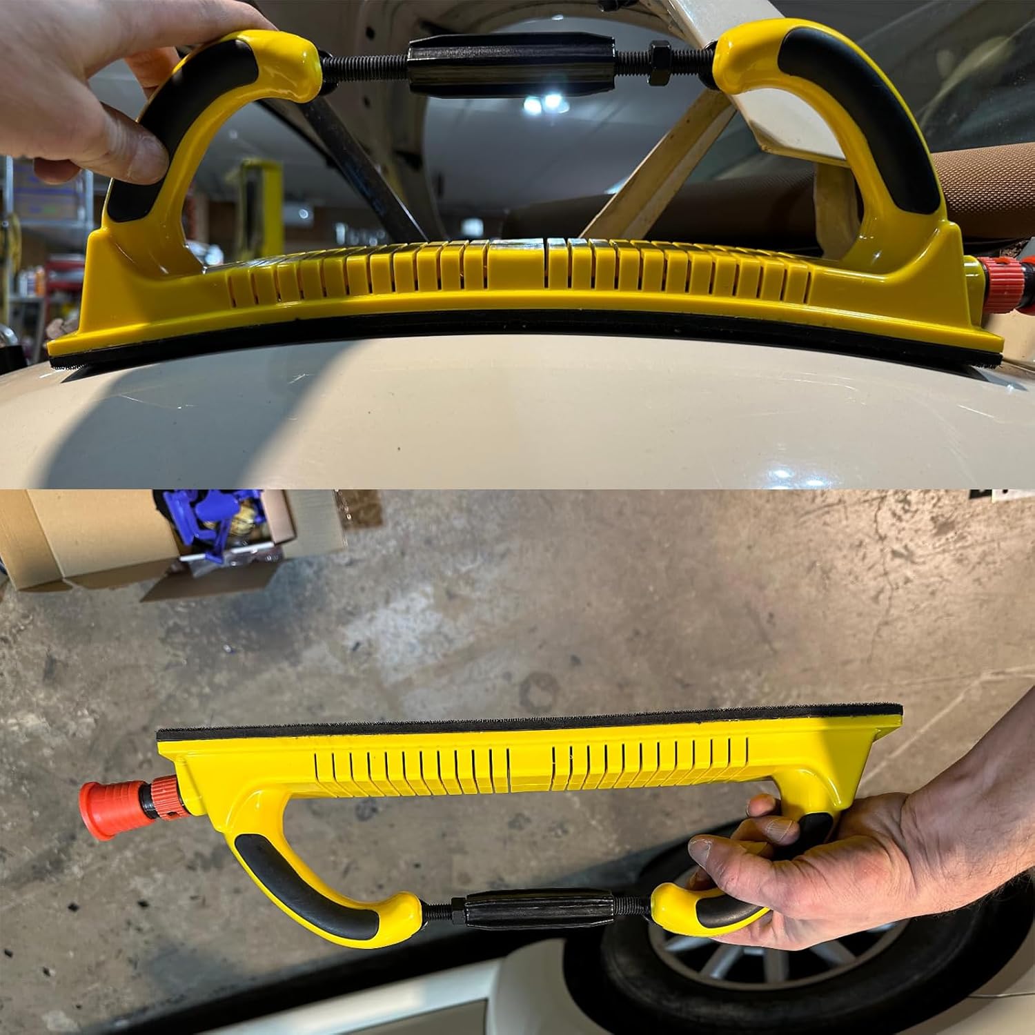 Premium Dust-Free Longboard Sanding Block for Auto & Wood - Adjustable, Flexible, Hook & Loop 4 Premium Dust-Free Longboard Sanding Block for Auto & Wood - Adjustable, Flexible, Hook & Loop - Image 4