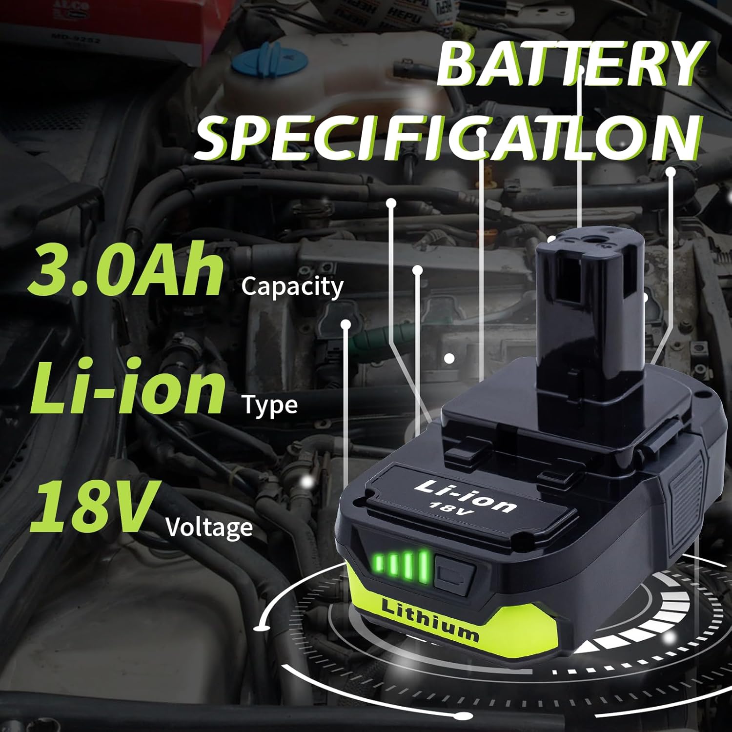 Unleashing Power: Review of the 18V Ryobi Battery Replacement 3 Unleashing Power: Review of the 18V Ryobi Battery Replacement - Image 3