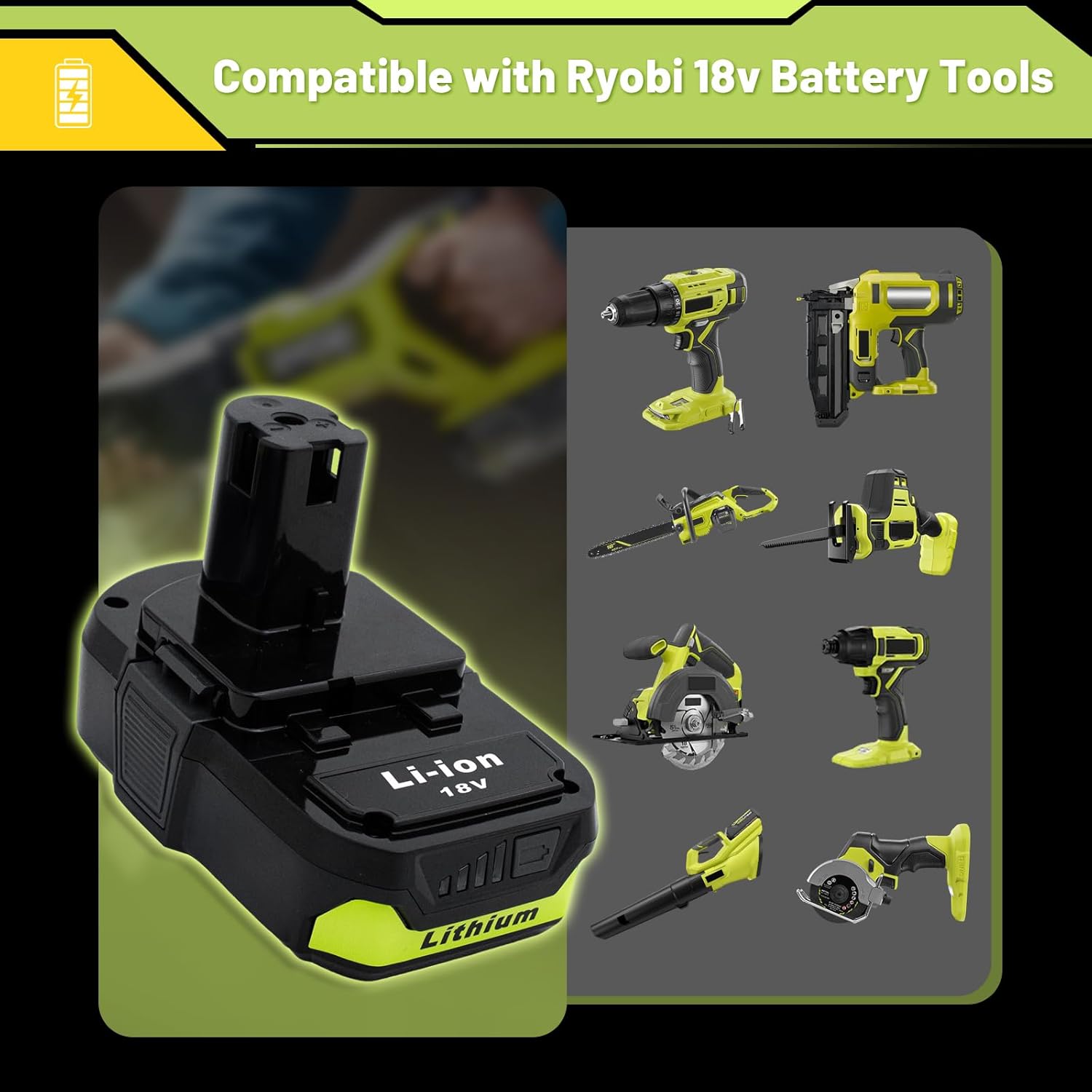 Revitalize Your Ryobi Tools: 3800mAh Battery Replacement Review 3 Revitalize Your Ryobi Tools: 3800mAh Battery Replacement Review - Image 3
