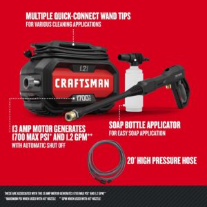 Powerful Yet Lightweight: CRAFTSMAN Electric Pressure Washer Review