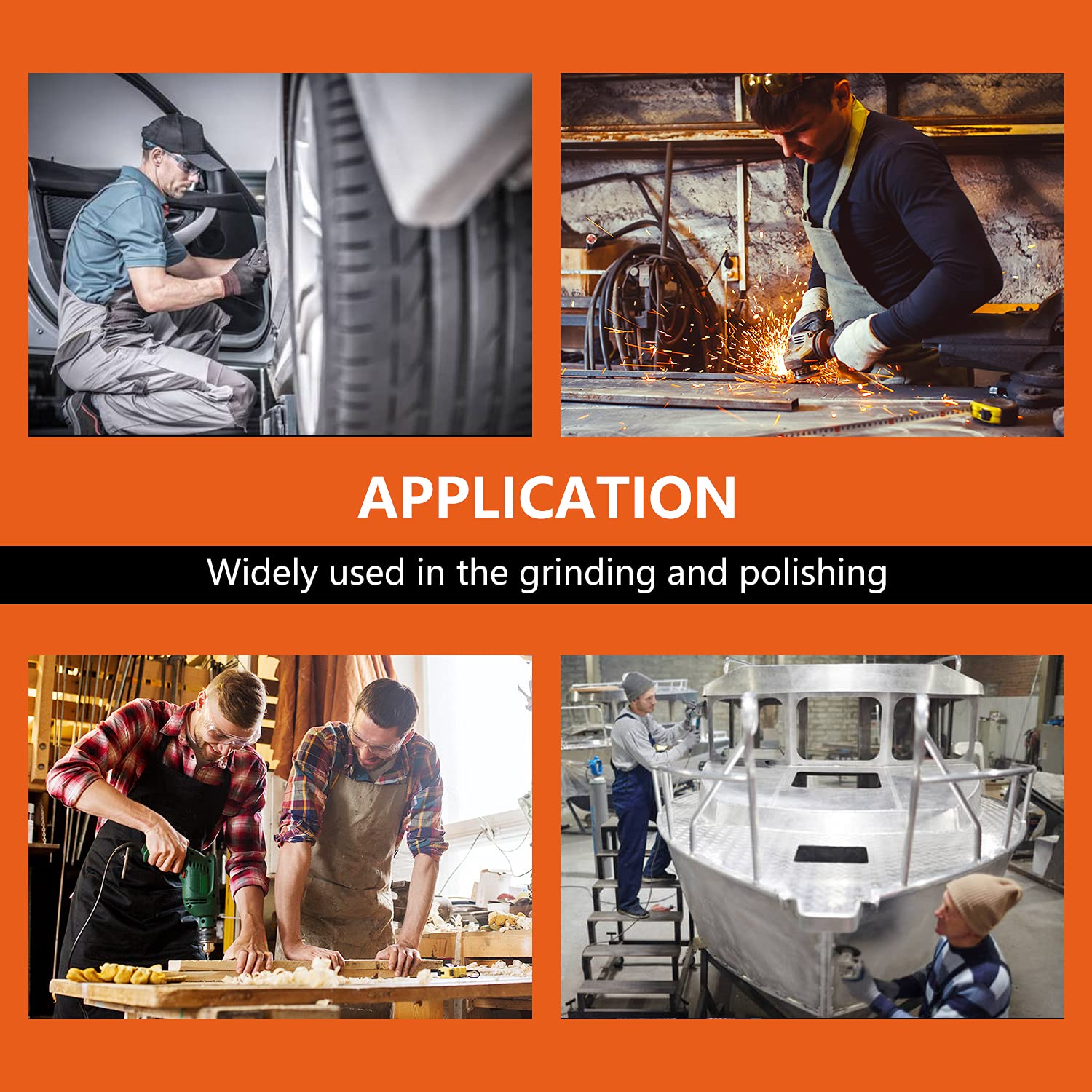 Sanding Discs 270Pc Kit for Drills with Grits 36 to 3000 7 Sanding Discs 270Pc Kit for Drills with Grits 36 to 3000 - Image 7