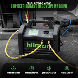 Hilmor 1950536 Brushless DC Pro Refrigerant Recovery System | HVAC