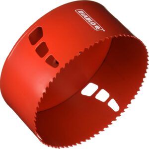 Diablo Bi-Metal Hole Saw with Variable Tooth Design for Faster Cuts - Fits with Snap-Lock Plus Mandrel System - 6" Diameter, 2-3/8" Length - DHS6000
