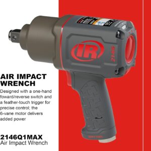 Ingersoll Rand 3/4″ Air Impact Wrench – 2000 ft-lbs High Power Quiet Tool