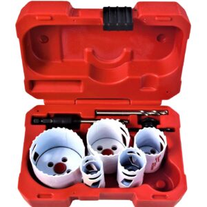 Milwaukee 49-22-4009 Hole Dozer Bi-Metal Hole Saw Set (9-Piece)