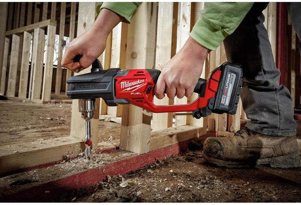 Milwaukee Cordless Right Angle Drill 1/2-Inch Heavy-Duty Power Tool for Tight Spaces 3 Milwaukee Cordless Right Angle Drill 1/2-Inch Heavy-Duty Power Tool for Tight Spaces - Image 3