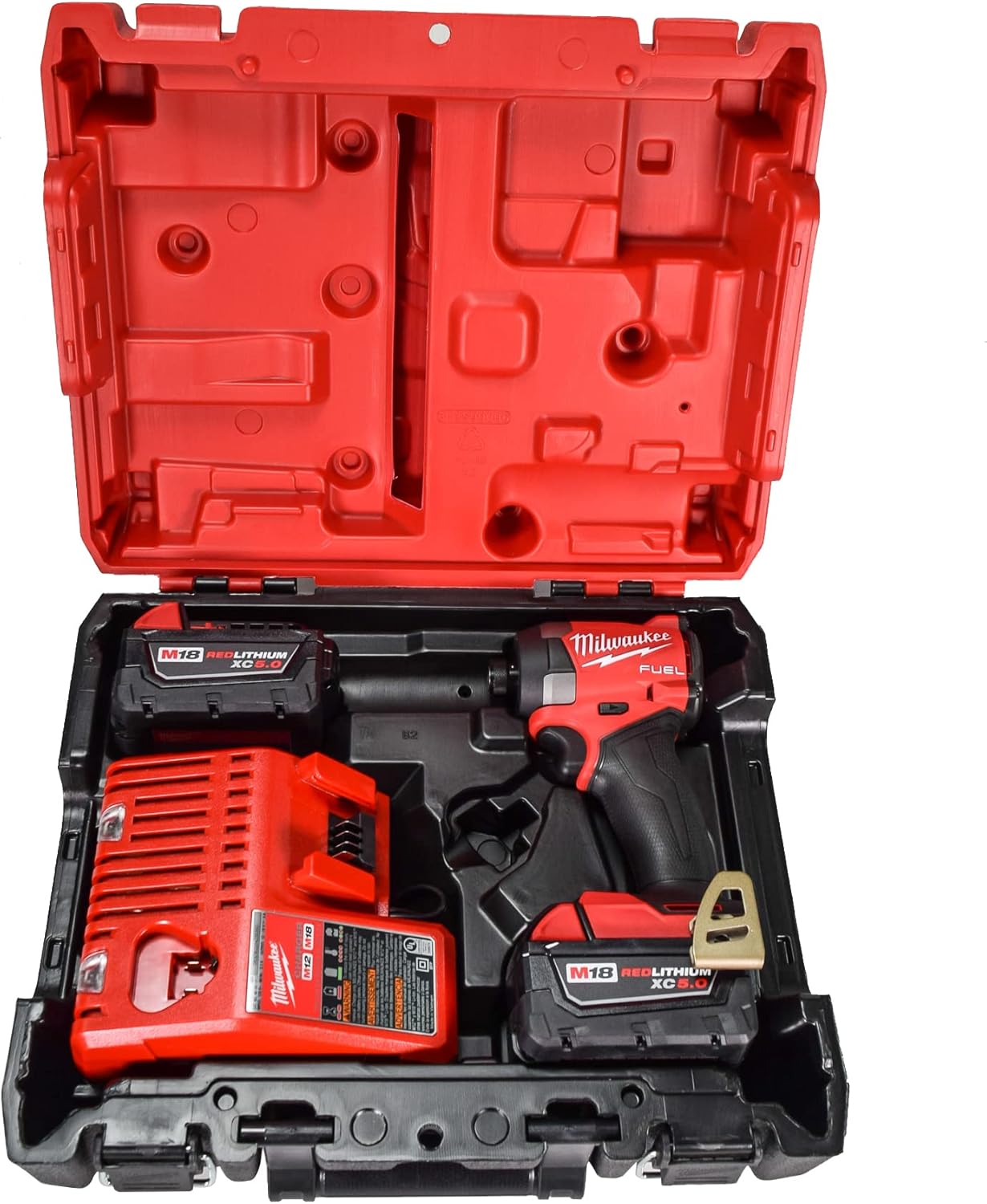 Milwaukee M18 FUEL Compact Brushless 1/4" Hex Impact Driver Kit - High Power, Lightweight 3 Milwaukee M18 FUEL Compact Brushless 1/4" Hex Impact Driver Kit - High Power, Lightweight - Image 3