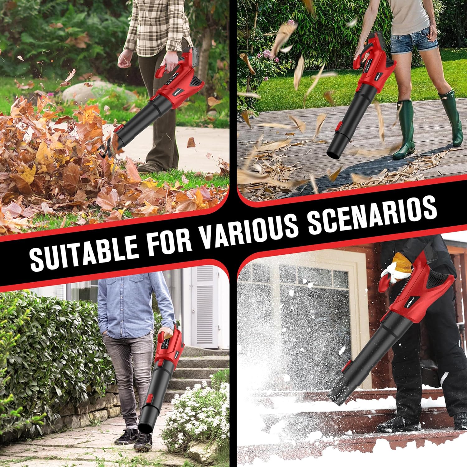 Milwaukee M18 Cordless Leaf Blower 500CFM 5-Speed Modes Yard Cleanup Tool 6 Milwaukee M18 Cordless Leaf Blower 500CFM 5-Speed Modes Yard Cleanup Tool - Image 6