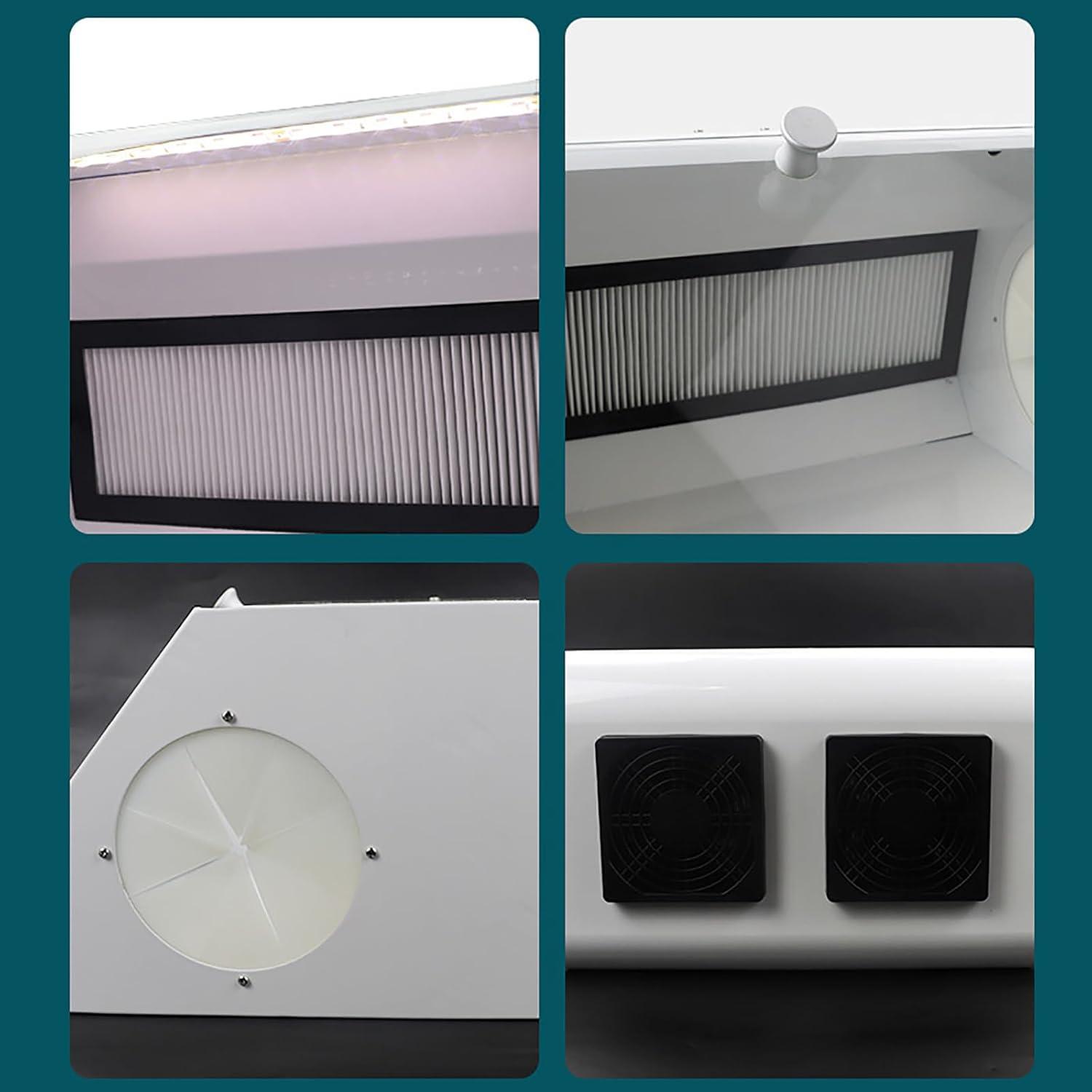 Our Review of the Dental Dust Collector Box with Dual Exhaust & LEDs 1 Our Review of the Dental Dust Collector Box with Dual Exhaust & LEDs