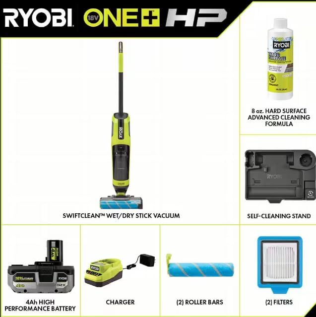 Revitalize Cleaning: RYOBI ONE+ HP Wet/Dry Mop & Vacuum Kit Review 2 Revitalize Cleaning: RYOBI ONE+ HP Wet/Dry Mop & Vacuum Kit Review - Image 2
