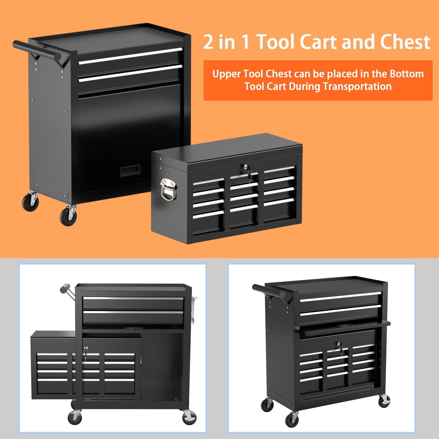 Ultimate Review: 8-Drawer Rolling Tool Chest for Mechanics 6 Ultimate Review: 8-Drawer Rolling Tool Chest for Mechanics - Image 6