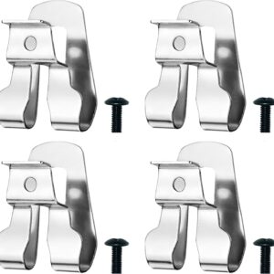 Ultimate Review: 4PCS Stainless Steel Belt Clips for Power Tools
