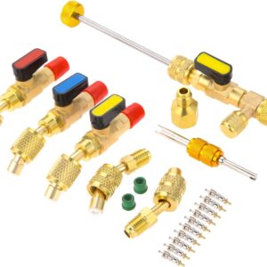 hvac tools and equipment set