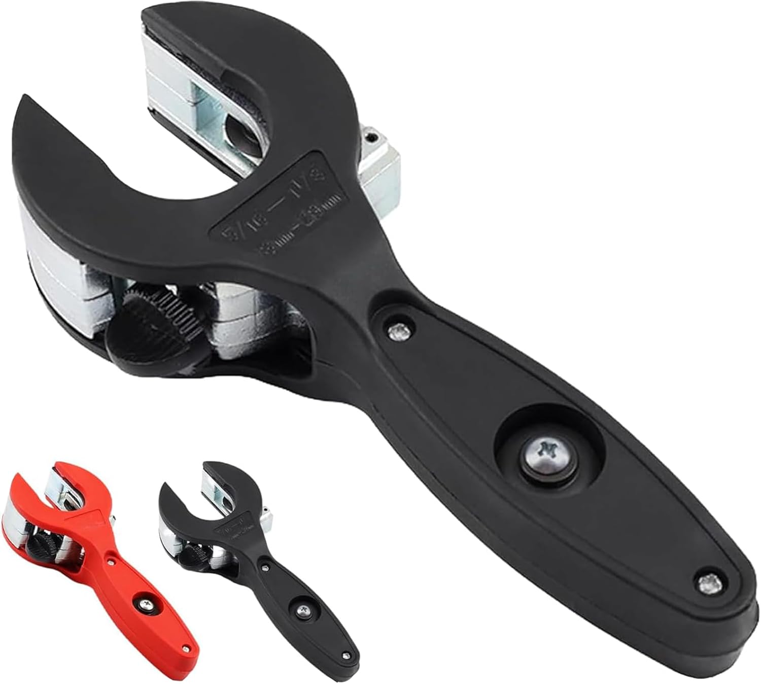 Tubing Cutter 2 in 1 Ratcheting Tool for Copper PVC Metal Pipes 1 hvac tools tubing cutter