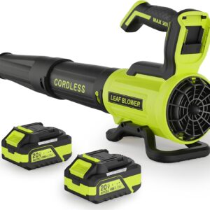 Powerful Cordless Leaf Blower Review: Lightweight & Efficient!