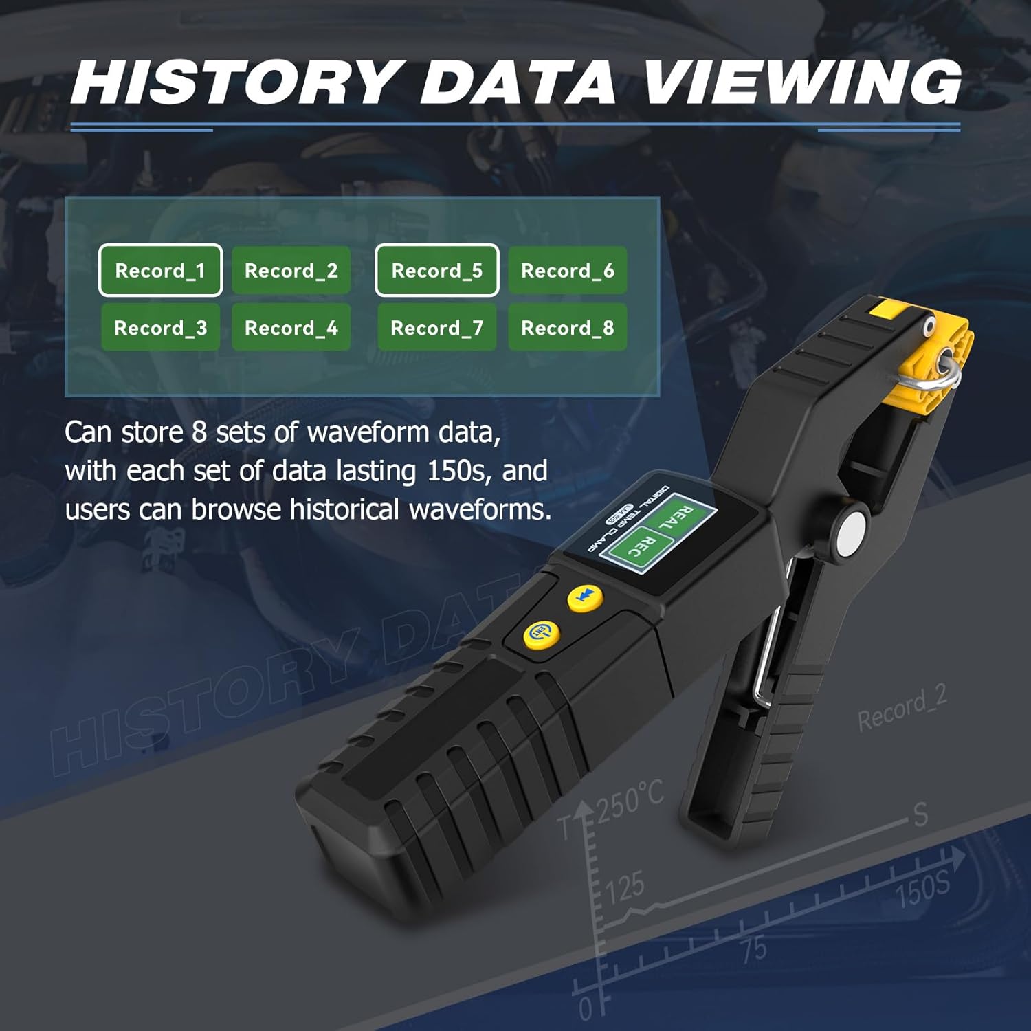LM55 HVAC Digital Clamp Thermometer -20 to 150°C Real-Time Temp Display 5 LM55 HVAC Digital Clamp Thermometer -20 to 150°C Real-Time Temp Display - Image 5