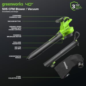Effortless Yard Cleanup: Greenworks 40V Leaf Blower Review