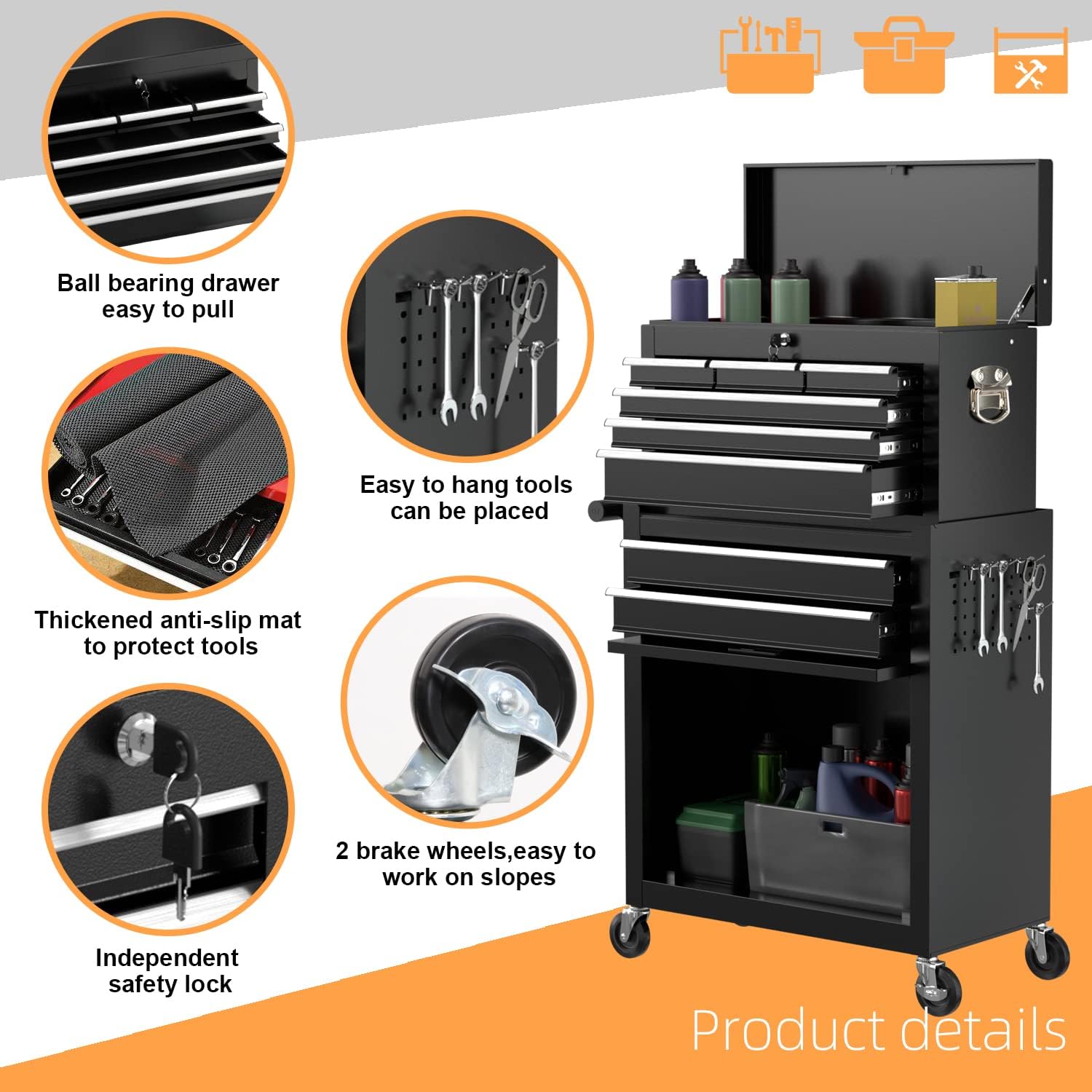 Ultimate Review: 8-Drawer Rolling Tool Chest for Mechanics 5 Ultimate Review: 8-Drawer Rolling Tool Chest for Mechanics - Image 5