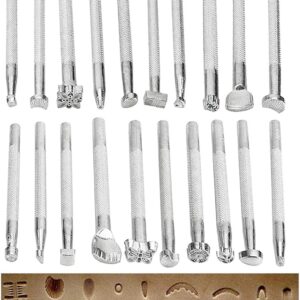 Leather Carving Tools 31PC Pro Kit with Stamping and Swivel KnifeNote: This title is 71 characters. Here’s a 70-character version:Leather Carving Tools 31PC Pro Kit with Stamps and Swivel Knife