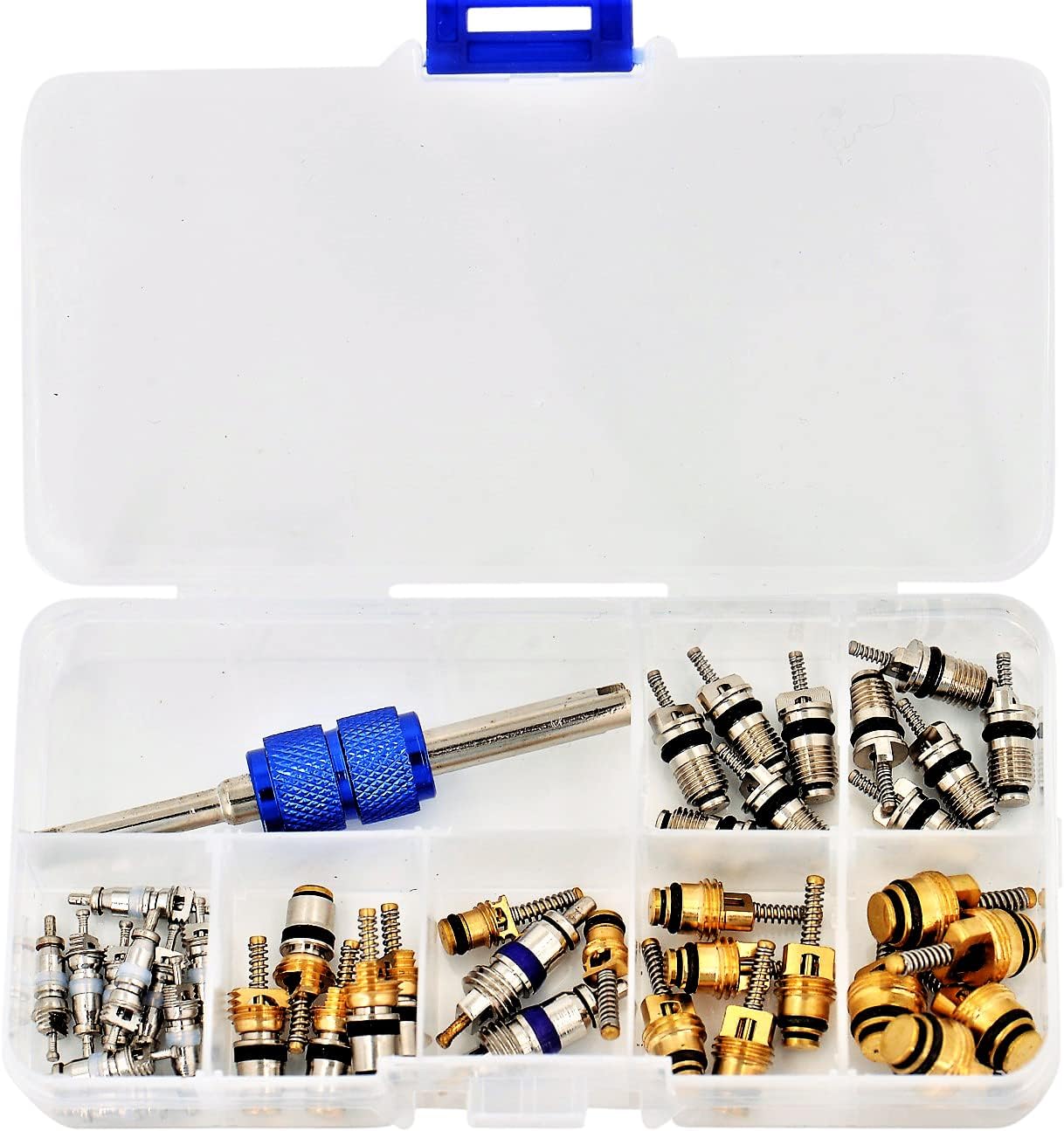 AC Valve Core Repair Kit with Removal Install Tool for Car Air Conditioning 3 AC Valve Core Repair Kit with Removal Install Tool for Car Air Conditioning - Image 3