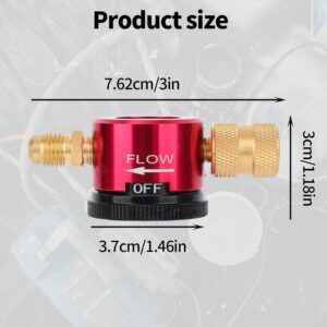HVAC Nitrogen Purge Tool 3-Mode Regulator with 1/4 Flare Brass