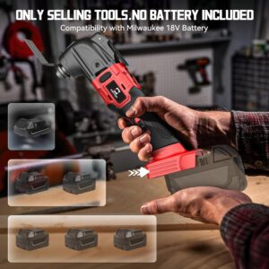 Cordless Oscillating Tool for Milwaukee 18V 21000 OPM Brushless Motor