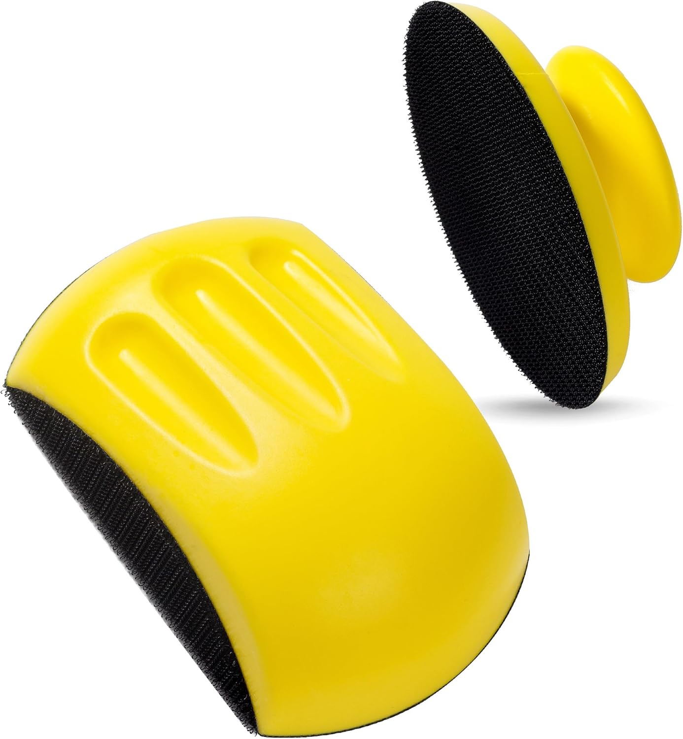 Premium 5" Hand Sanding Block Set: Hook & Loop Wood Auto Body Mouse Pad Sanders 1 sander tool hand