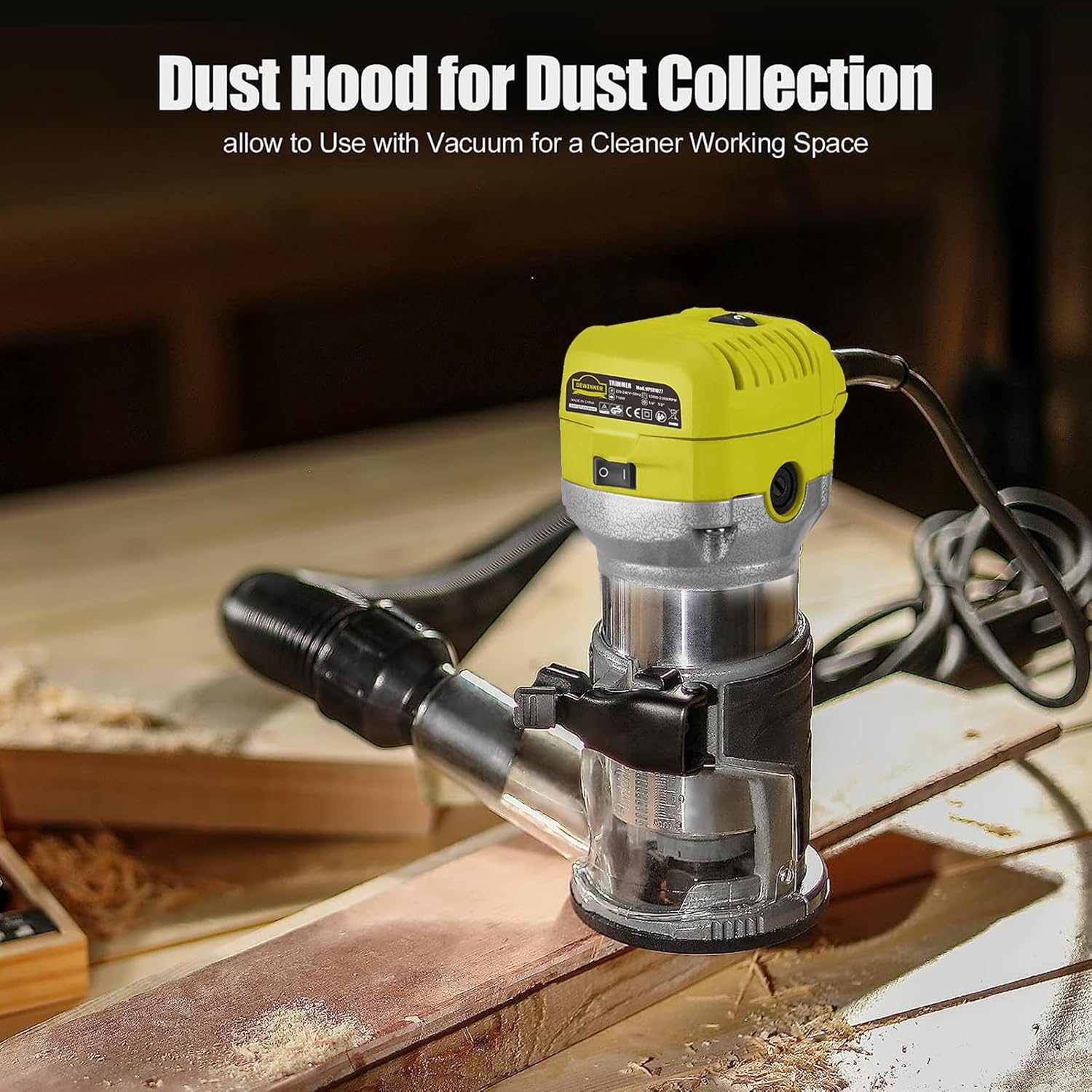 DEWINNER Electric Router Review: Versatile Tool for Woodworking 5 DEWINNER Electric Router Review: Versatile Tool for Woodworking - Image 5