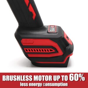 Milwaukee 18V Cordless Angle Grinder: 4-1/2″ Brushless Motor, 3-Speed, 3 Blades Included