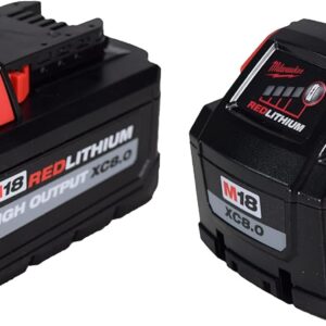 Milwaukee 48-11-1880 18V Lithium-Ion 8.0Ah Battery 2 Pack