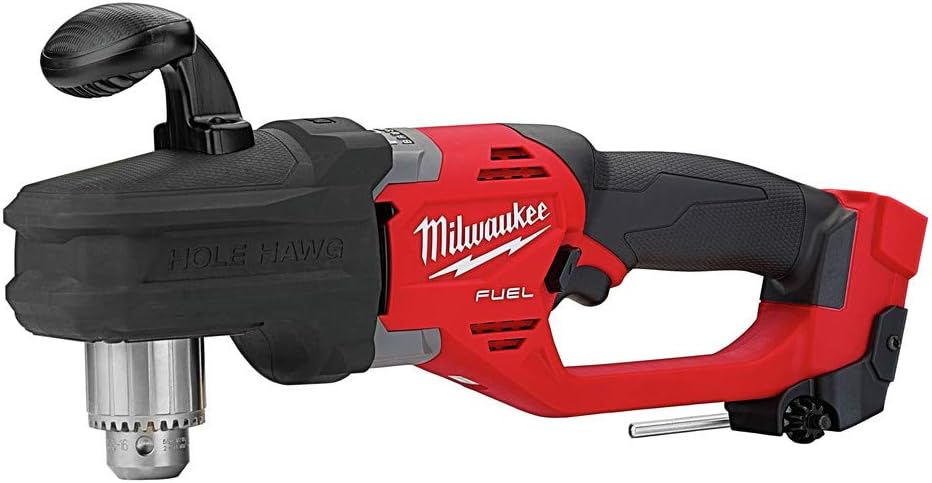 Milwaukee Cordless Right Angle Drill 1/2-Inch Heavy-Duty Power Tool for Tight Spaces 1 Milwaukee Electric - 1/2 in. Right Angle Drill