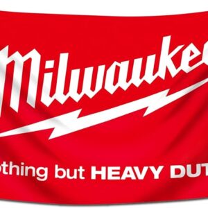 Milwaukee Flag Nothing But Heavy Duty Banner 3X5 Feet for College Dorm,Room Man Cave Garage