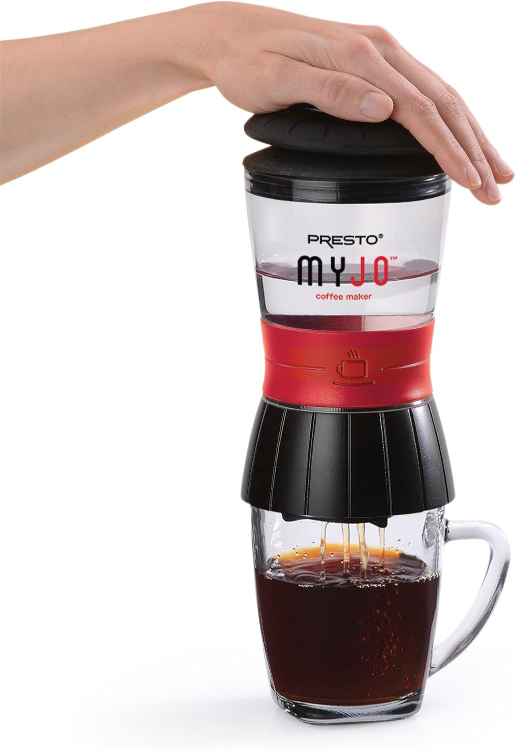 Presto MyJo Single Serve Coffee Maker - Compact 1 Cup Brewer 3 Presto MyJo Single Serve Coffee Maker - Compact 1 Cup Brewer - Image 3
