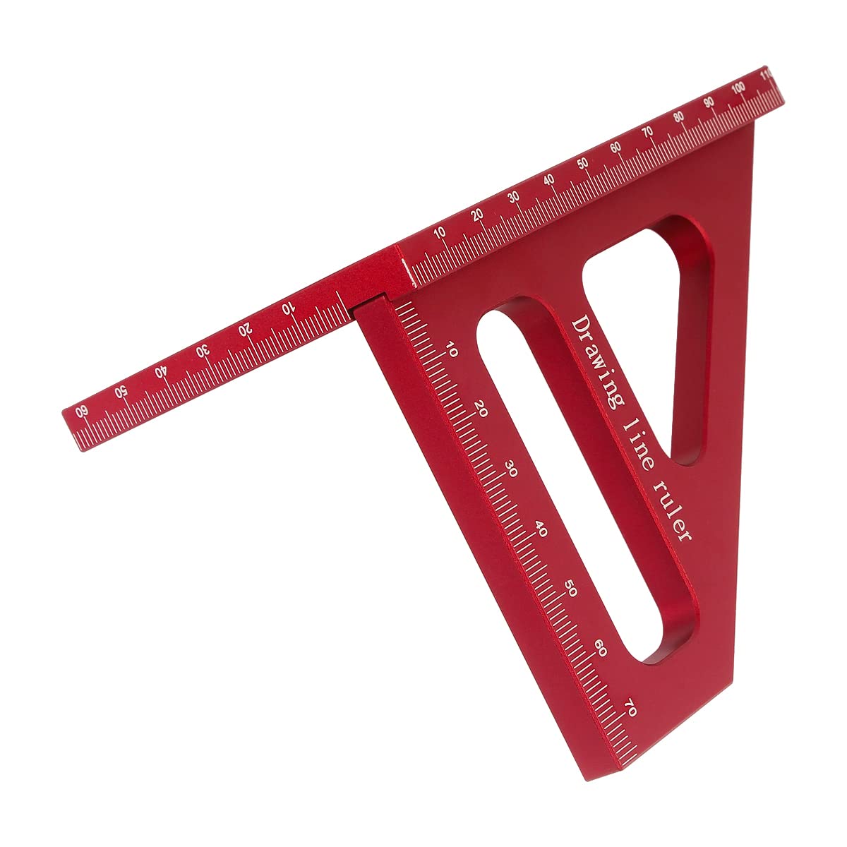 3D Angle Measuring Ruler Aluminum Woodworking Square Protractor Tool 5 3D Angle Measuring Ruler Aluminum Woodworking Square Protractor Tool - Image 5