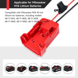 2 Pack Battery Adapter Converter for Power Tools 18V-20V