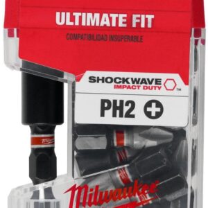 Milwaukee 25-Pack 1 Inch Magnetic Bit Holder Set 48-32-5009