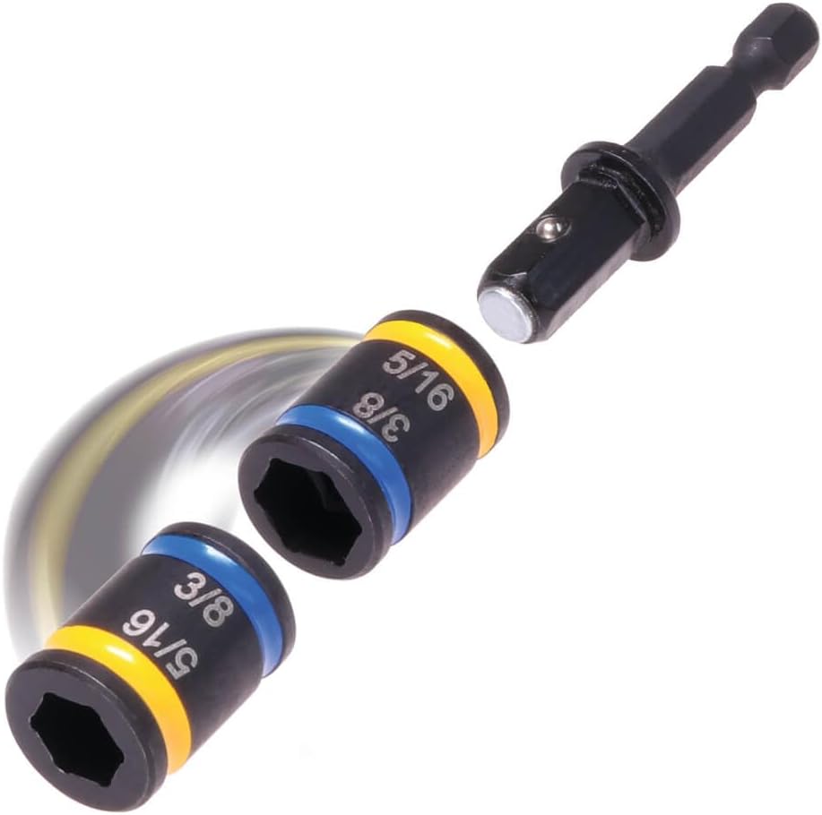 Malco Reversible Magnetic Hex Driver 5/16 3/8 Impact Rated MSHC1 4 Malco Reversible Magnetic Hex Driver 5/16 3/8 Impact Rated MSHC1 - Image 4