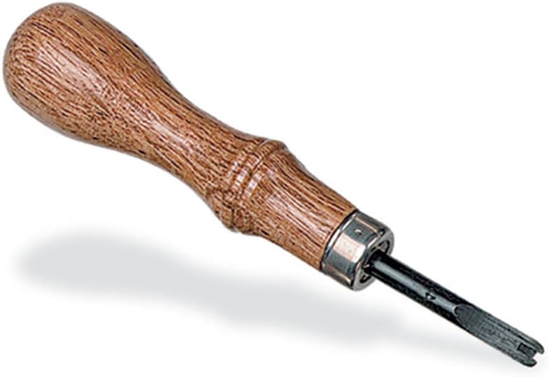 Tandy Leather Edge Beveler Tool #2 for Professional Leathercraft 1 Tandy Leather Craftool Edge Beveler (2)
