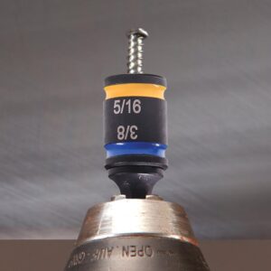 Malco Reversible Magnetic Hex Driver 5/16 3/8 Impact Rated MSHC1