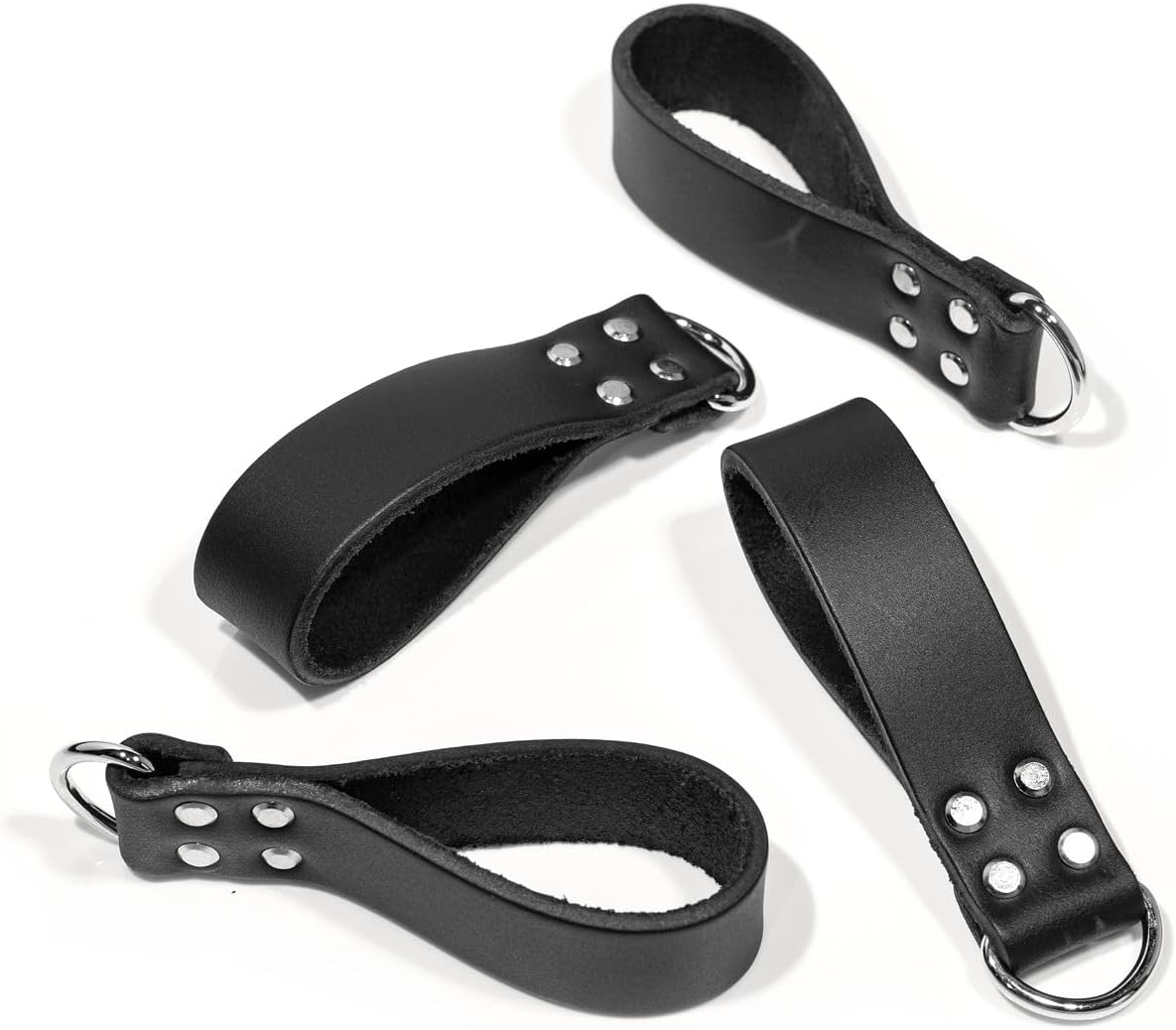 LAUTUS Heavy Duty Leather Tool Belt Suspender Hooks 4-Pack 3 LAUTUS Heavy Duty Leather Tool Belt Suspender Hooks 4-Pack - Image 3