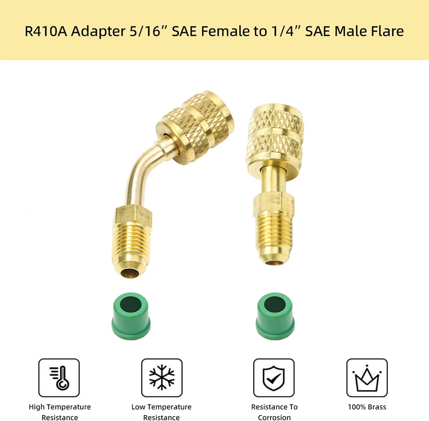 Valve Core Remover HVAC Service Wrench Set with R410A Adapters Set B 6 Valve Core Remover HVAC Service Wrench Set with R410A Adapters
Set B - Image 6